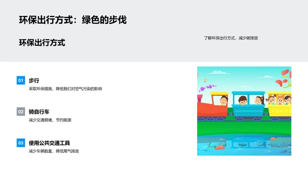 环境保护的实践PPT模板