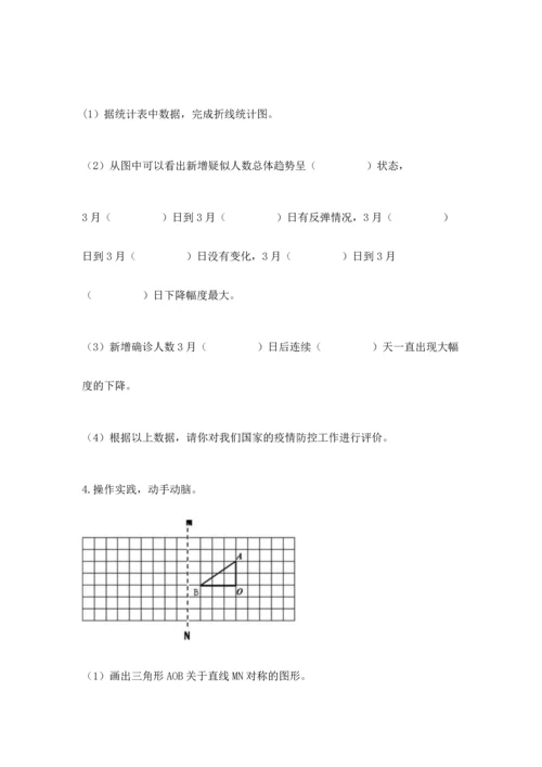 人教版五年级下册数学期末测试卷附答案【轻巧夺冠】.docx