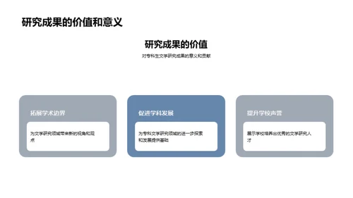 专科文学探索之旅