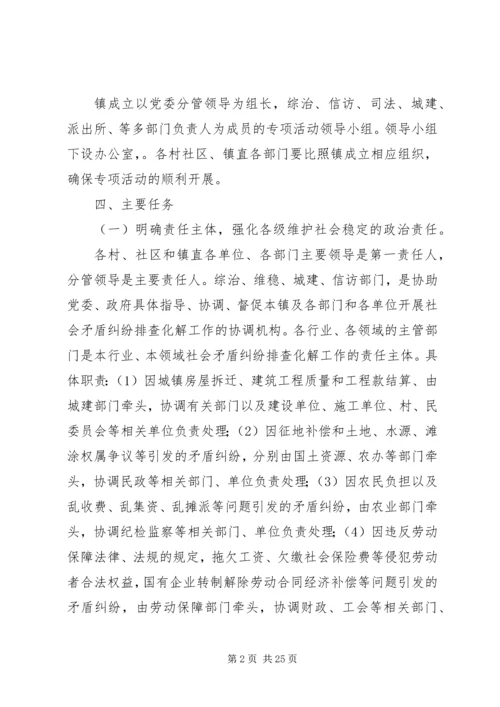 矛盾纠纷排查方案.docx