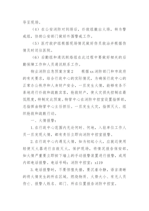 物业消防应急预案方案.docx