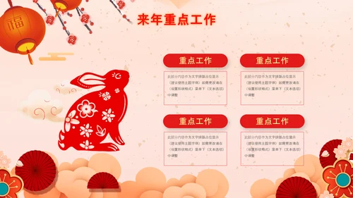 2023开门红年会春节联欢晚会喜庆PPT