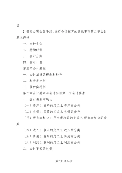 会计基础考试大纲.docx