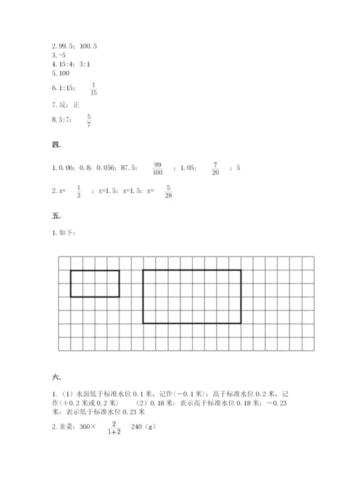 贵州省【小升初】2023年小升初数学试卷精品（典优）.docx