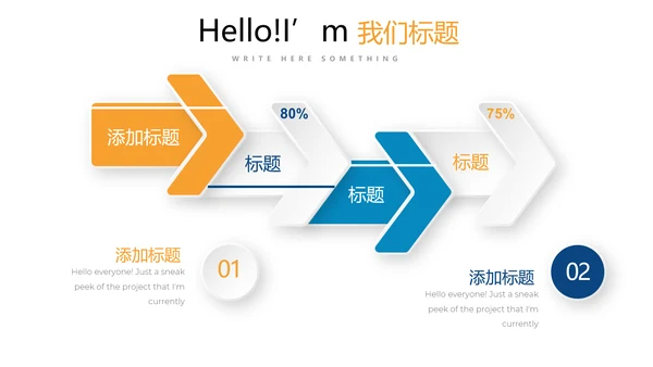 蓝色创意医疗科技动态PPT