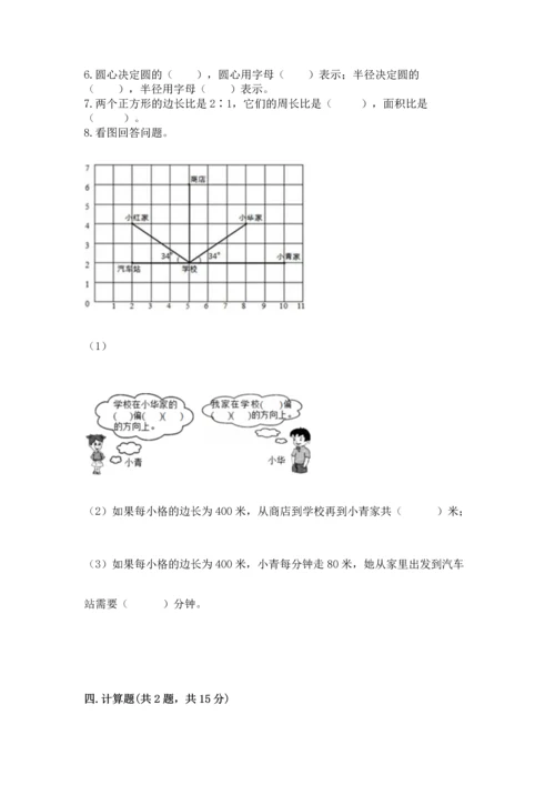 人教版六年级上册数学期末测试卷【新题速递】.docx