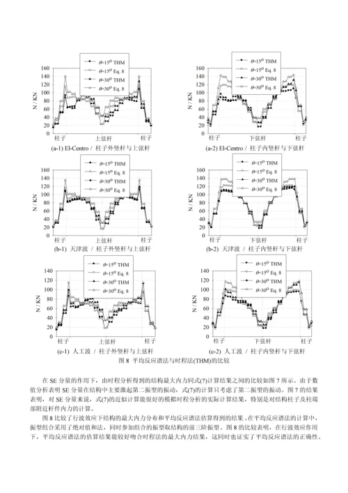 行波效应下大跨度门式桁架结构的抗震分析.docx