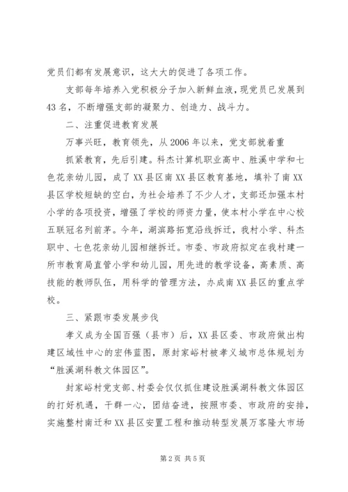 永宁村党支部汇报材料 (2).docx