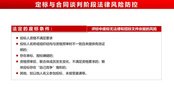 违反招标投标法规_法律责任知识科普PPT