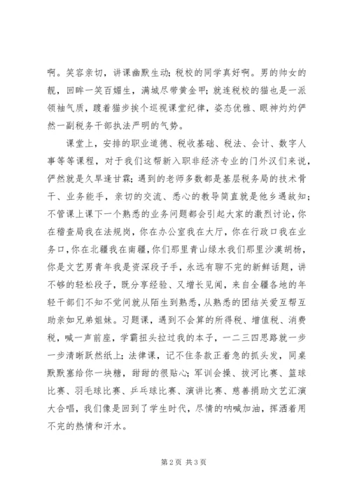 国税税校培训心得.docx