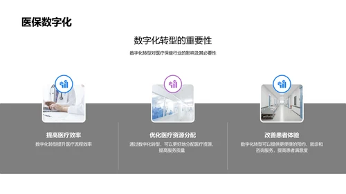 医疗保健行业展望PPT模板