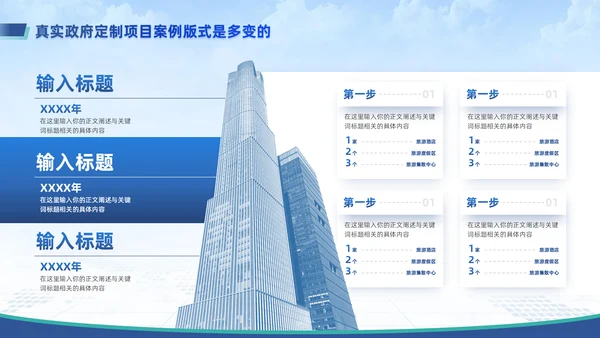智慧城市平台述职竞聘通用PPT模板