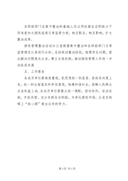 酒类流通市场整治方案.docx