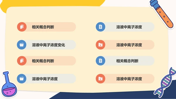 橙色开学第一课初中化学