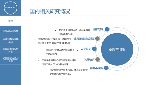 本科硕士毕业论文答辩PPT模板
