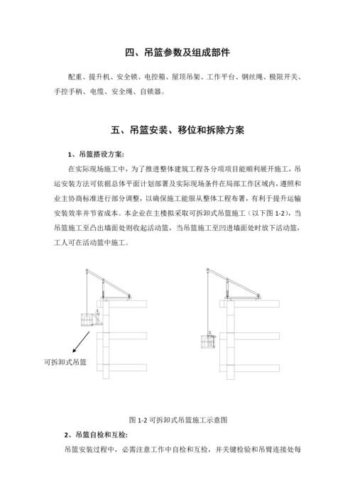 吊篮专项综合标准施工专业方案.docx