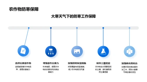 大寒季节农作物防护