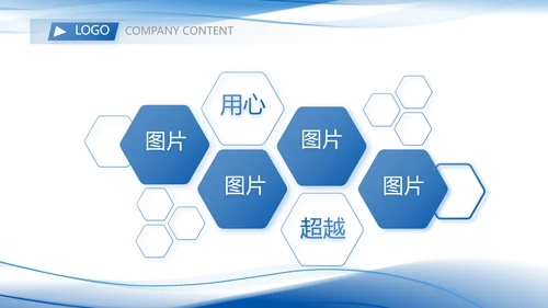蓝色大气工作经验交流会动态PPT模板