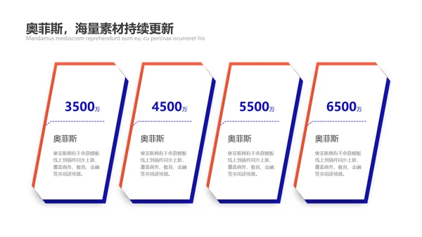 简约风蓝红大学生毕业答辩