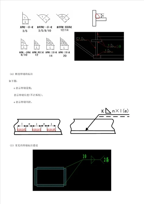 焊接在机械制图中如何标注