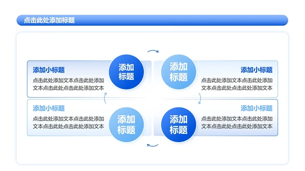 蓝色简约风大学生实习简历PPT模板