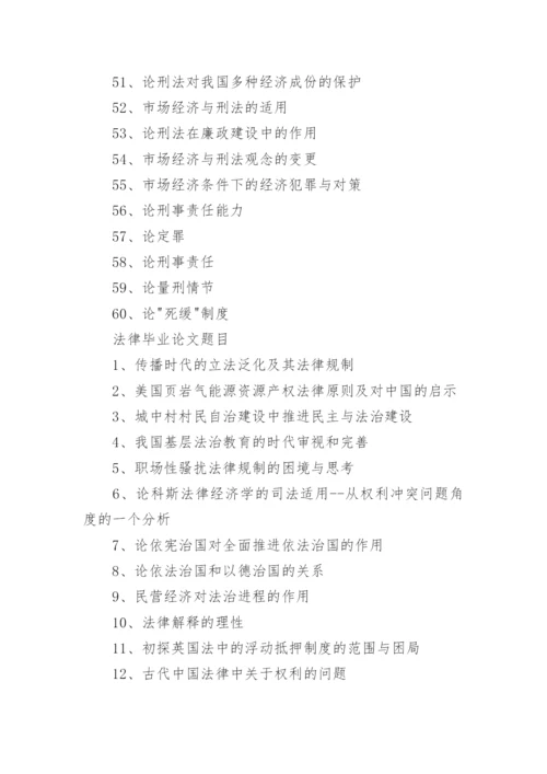 电大法学本科毕业论文题目有哪些.docx
