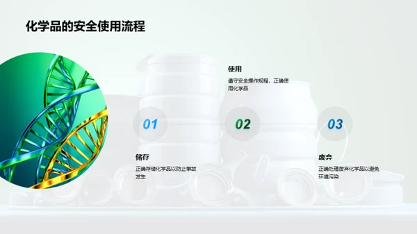3D风生物医疗教学课件PPT模板