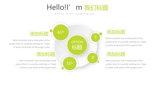 绿色简约大方医药代表述职报告动态PPT