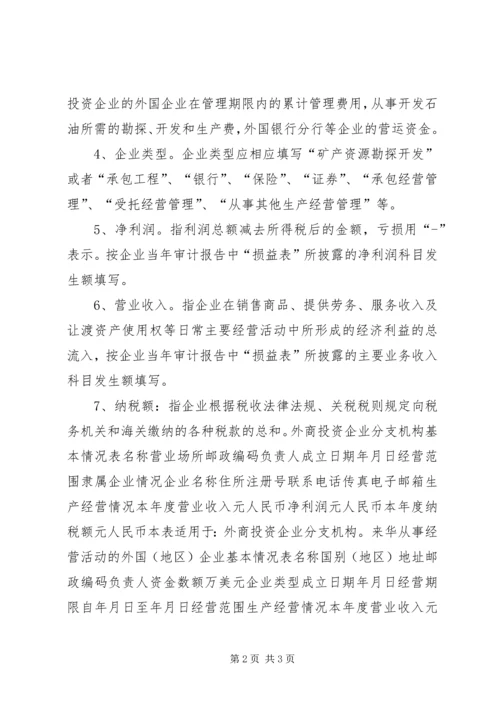 外商投资企业分支机构年检报告书.docx