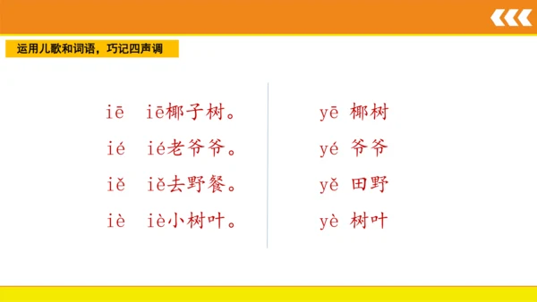 统编版语文一年级上册 汉语拼音 11 ie üe er  课件