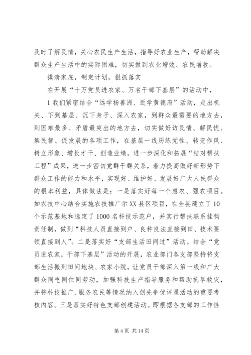 小寨乡“1234”推动“十万党员进农家,万名干部下基层”活动取得实效.docx