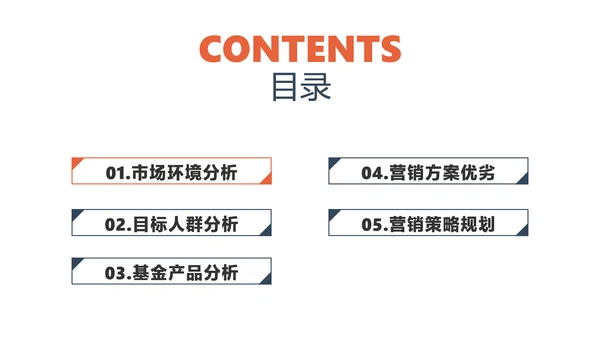 蓝灰色简约风基金新媒体活动营销方案