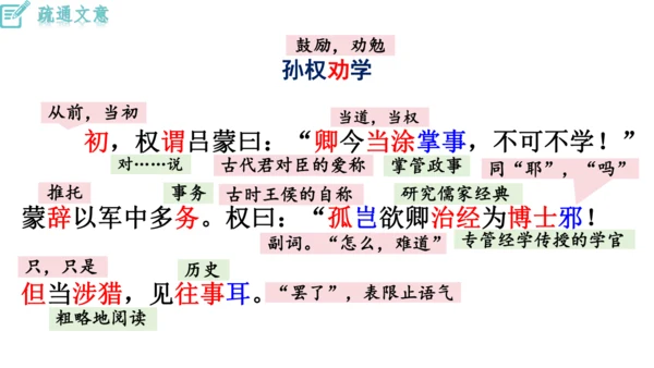 4《 孙权劝学》