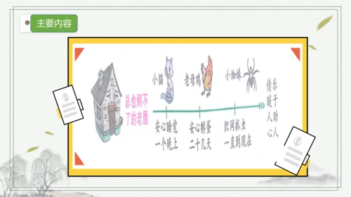 部编版三年级语文上册第四单元复习  课件