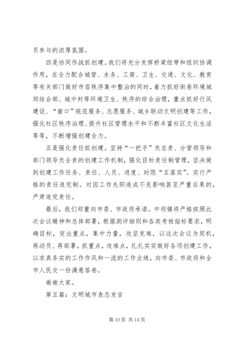 创文先进单位动员大会主持词与创文工作讲话稿 (4).docx