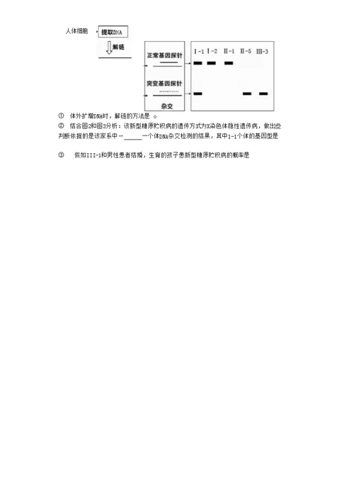 山东省枣庄二中高三上学期一轮复习生物模拟题（二）含答案