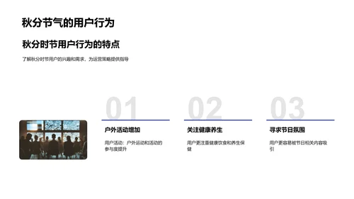 秋分用户行为分析报告PPT模板