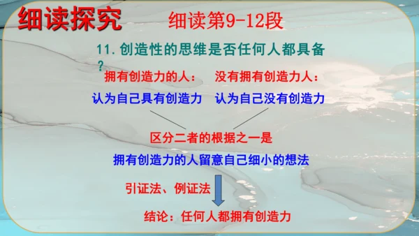 20《谈创造性思维》课件