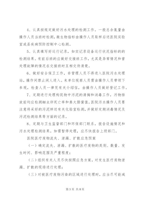 医院污水处理感染管理制度精编.docx