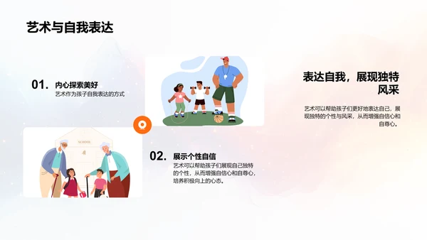艺术生活教学PPT模板