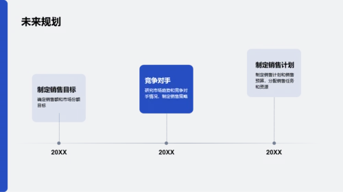 蓝灰色创意个人职场求职简历PPT模板
