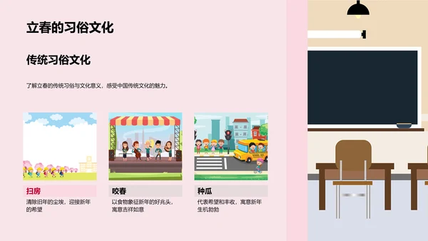 立春养生智慧PPT模板