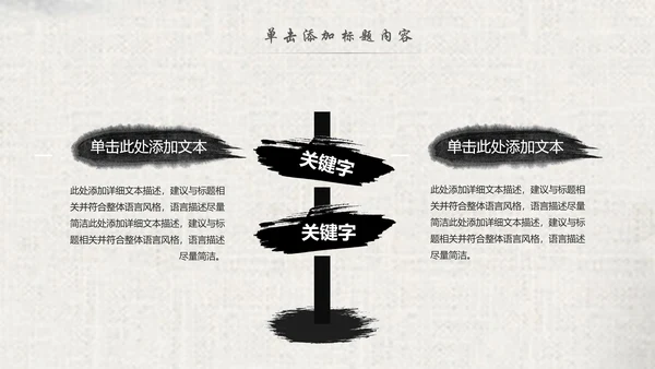 中国风水墨古典读书分享书香中国梦PPT模板