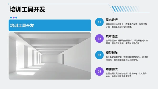 蓝色3D风病例汇报PPT