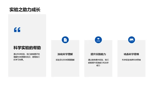 实验探索科学奥秘