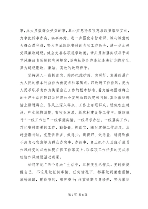 乡镇治庸问责情况报告.docx