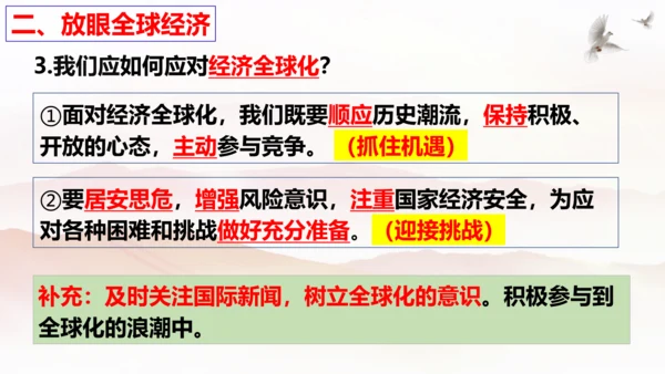 【新课标】1.1 开放互动的世界 课件（最新版）(33张PPT)