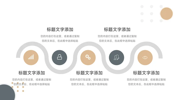 黄色前行主题工作汇报PPT模板