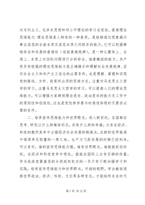 党员学习党性修养总结.docx