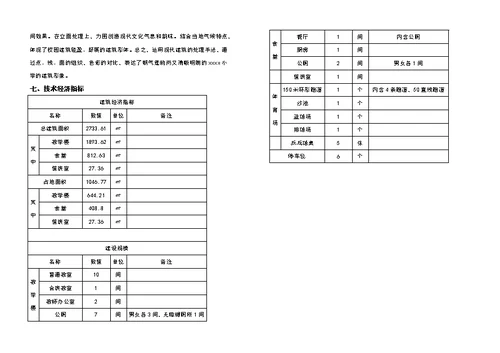 某小学设计说明
